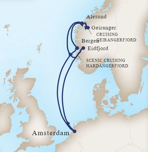 Едноседмичен круиз Холандия и Норвегия на 08.09.2019